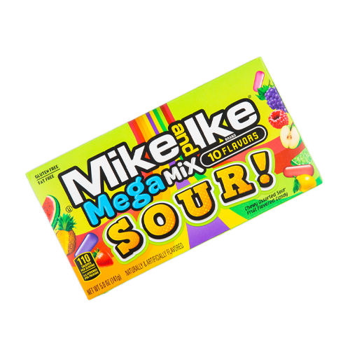 Read more about the article Mike And Ike Mega Mix Sour Theatre Box 141g