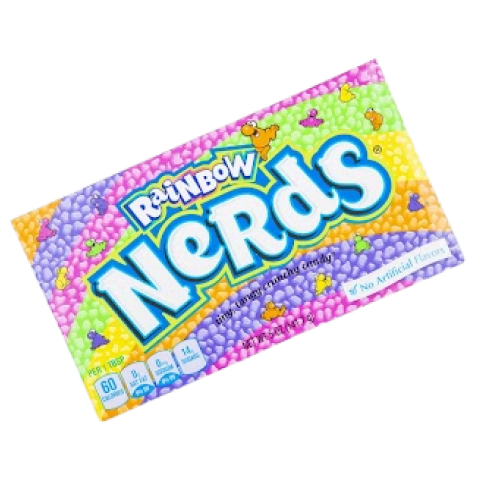 Read more about the article Nerds Rainbow Video Box 141.7g