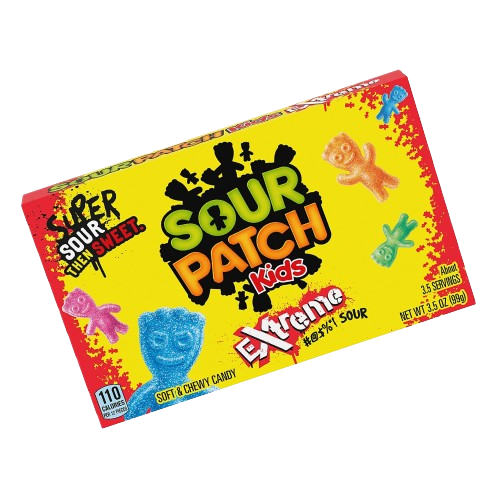 Read more about the article Sour Patch Kids Extreme Video Box 99g