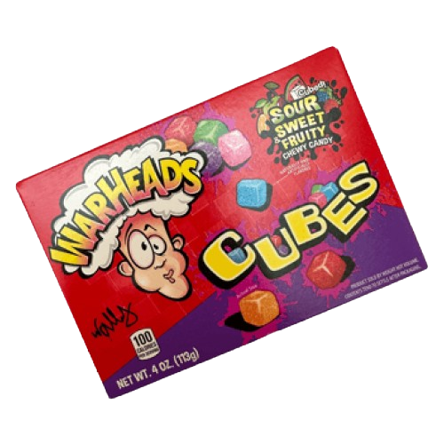 Read more about the article Warheads Chewy Cubes 113g